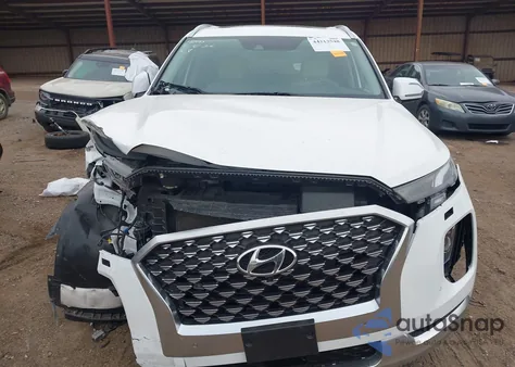 2021 Hyundai Palisade Calligraphy z USA, uszkodzony, nr VIN KM8R74HE2MU319484